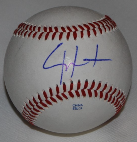 CADE HORTON signed (CHICAGO CUBS) ML Minor League baseball BECKETT BW54303