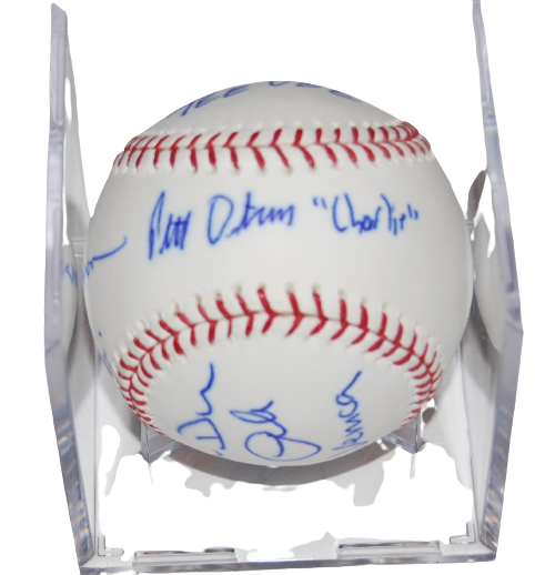 1971 WILLY WONKA Kids cast signed ML baseball (GOLDEN TICKET) BECKETT BAS A48504