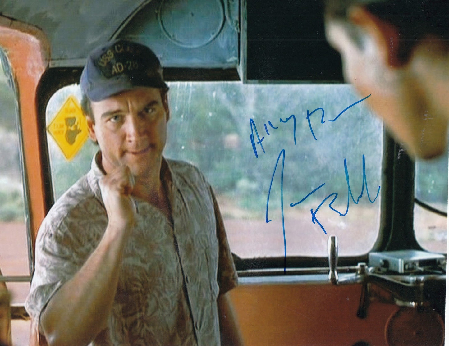 JIM BELUSHI signed (K-9) Movie 8X10 photo *Det Mike Dooley* W/COA #1