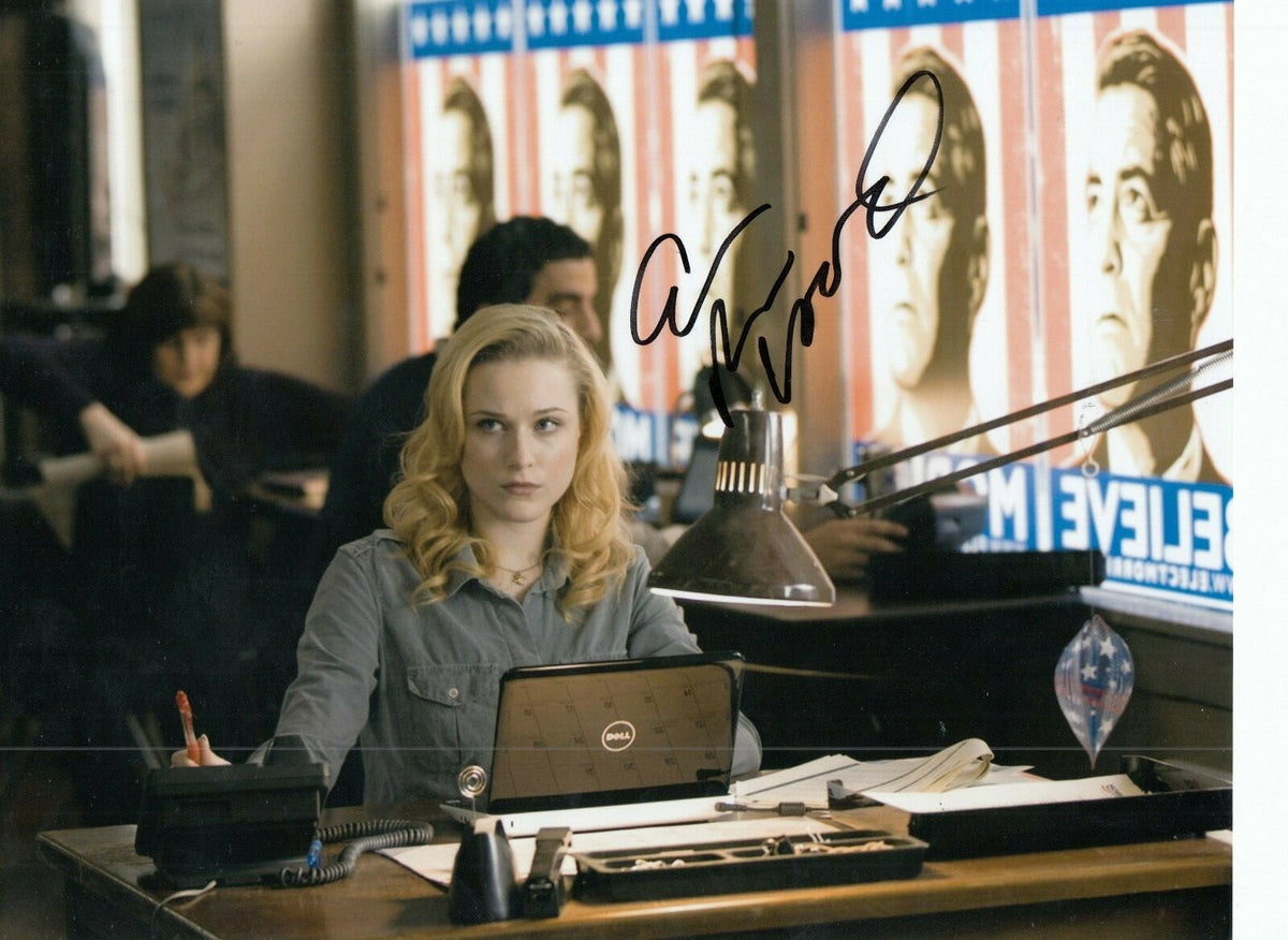 EVAN RACHEL WOOD signed (THE IDES OF MARCH) Movie *Molly Stearns* 8X10 photo