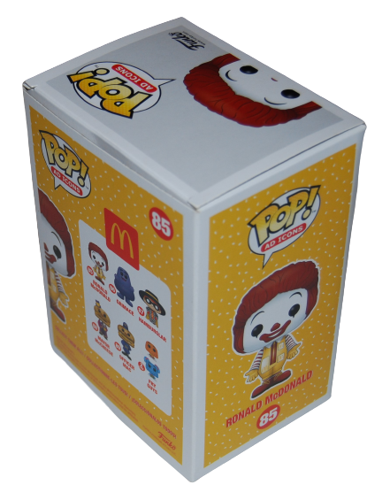 JACK DOEPKE signed (RONALD MCDONALD) McDonalds Funko Pop #85 BECKETT BAS