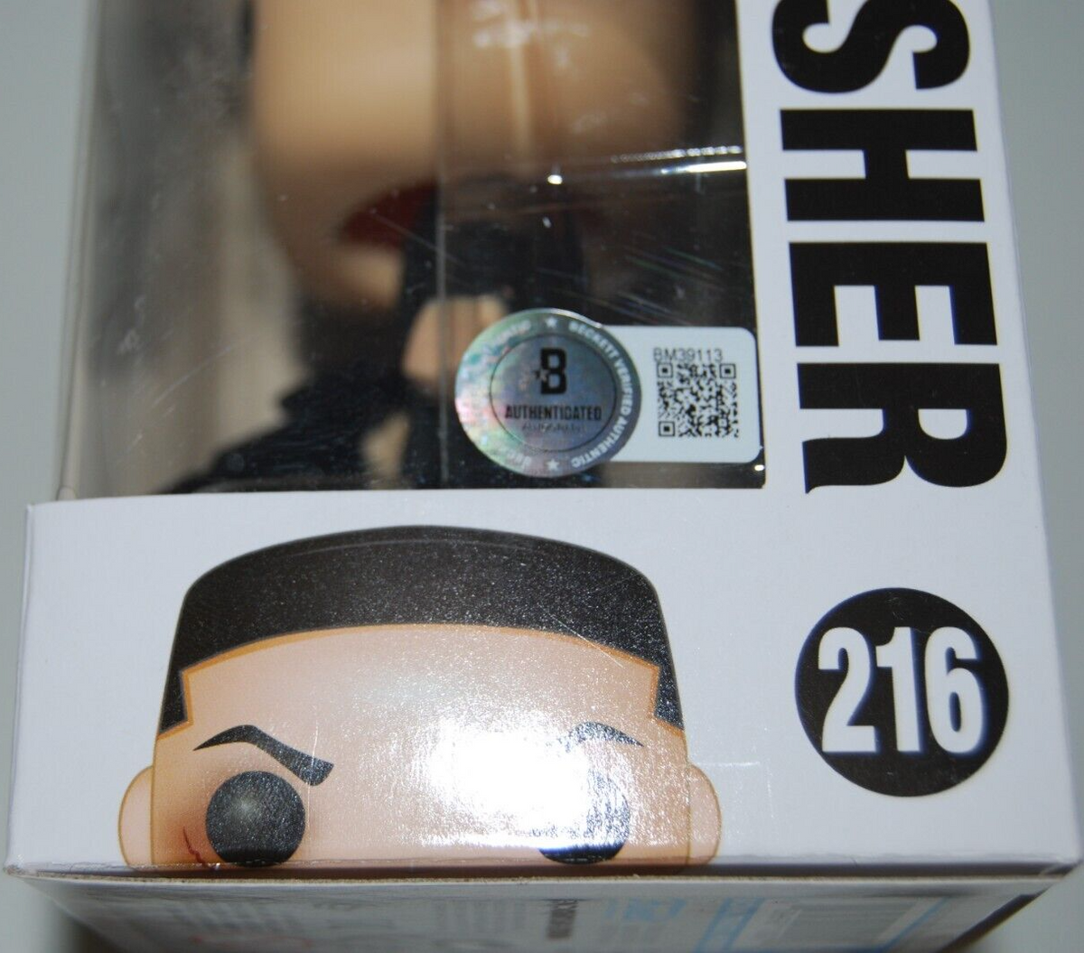 JON BERNTHAL signed (THE PUNISHER) Daredevil #216 Funko Pop BECKETT BAS BM39113