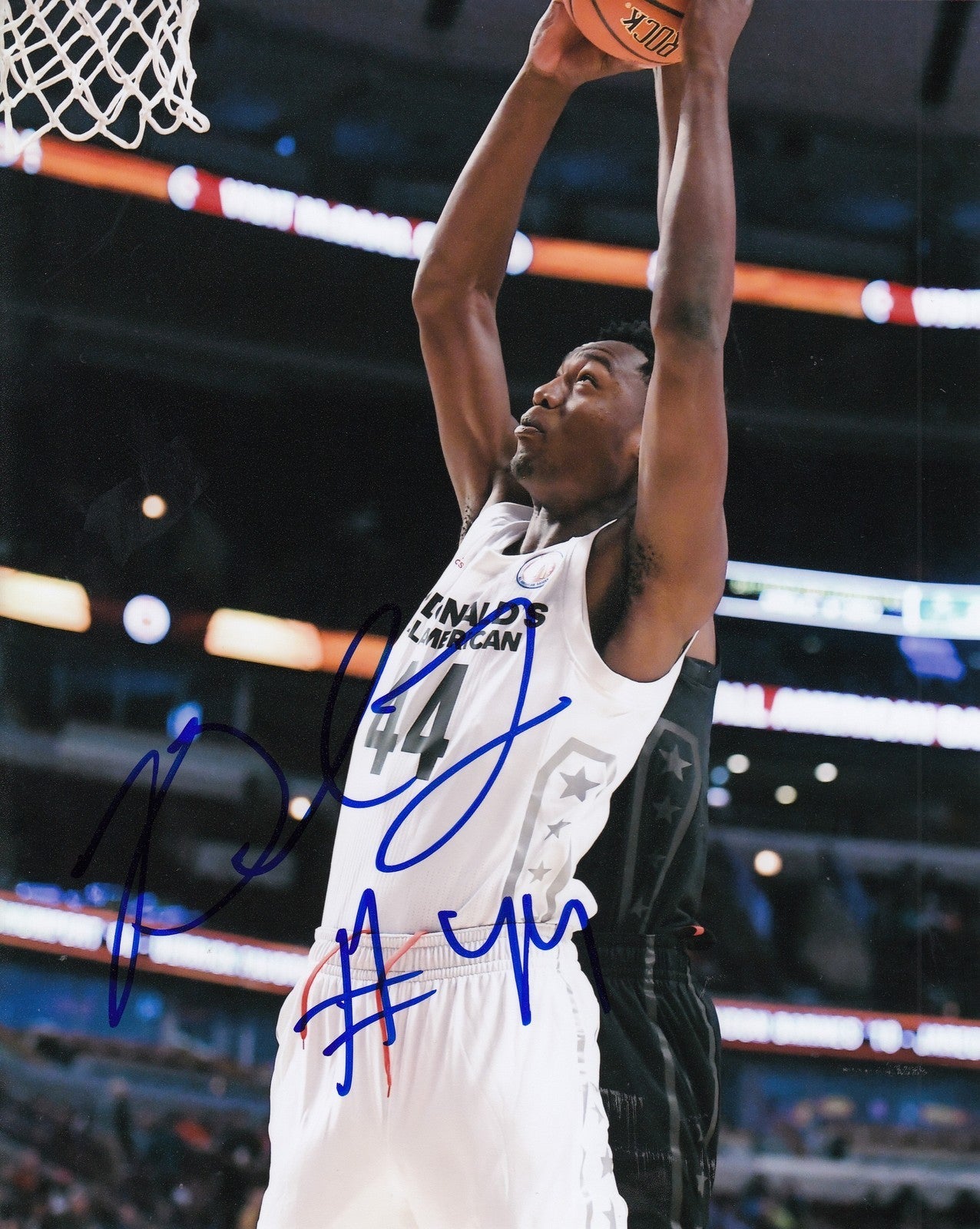 BRANDON MCCOY signed (UNLV RUNNIN REBELS) basketball 8X10 photo W/COA #2