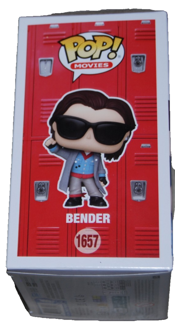 JUDD NELSON signed (THE BREAKFAST CLUB) Bender Funko pop #1657 BECKETT BS38074
