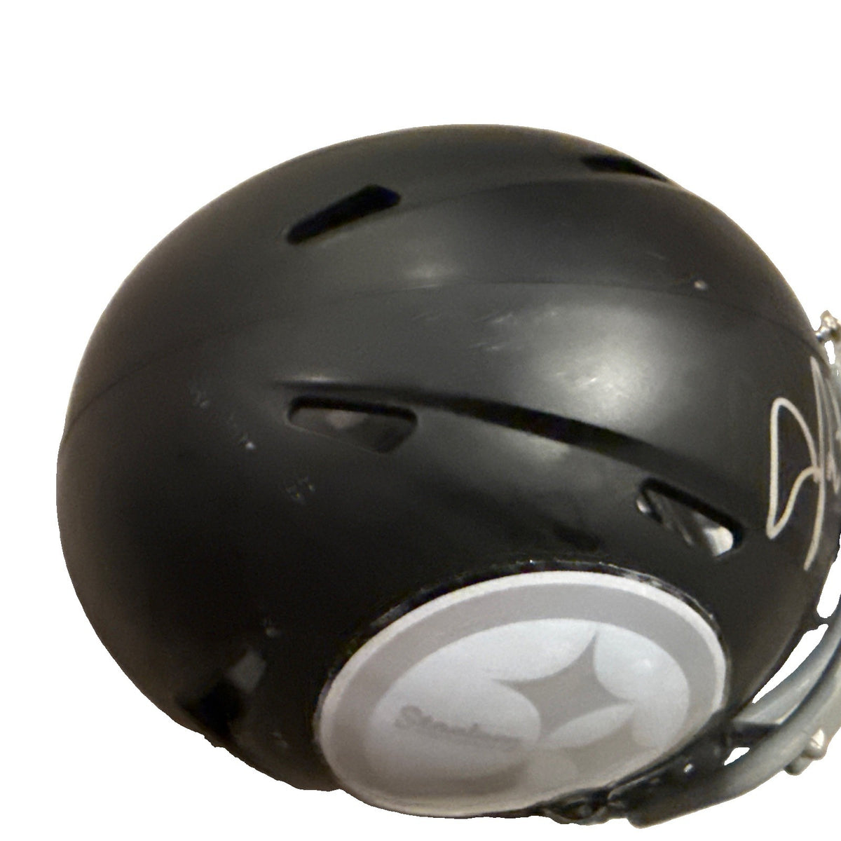 JAQUAN BRISKER signed (PITTSBURGH STEELERS) Mini football helmet BECKETT BT56202