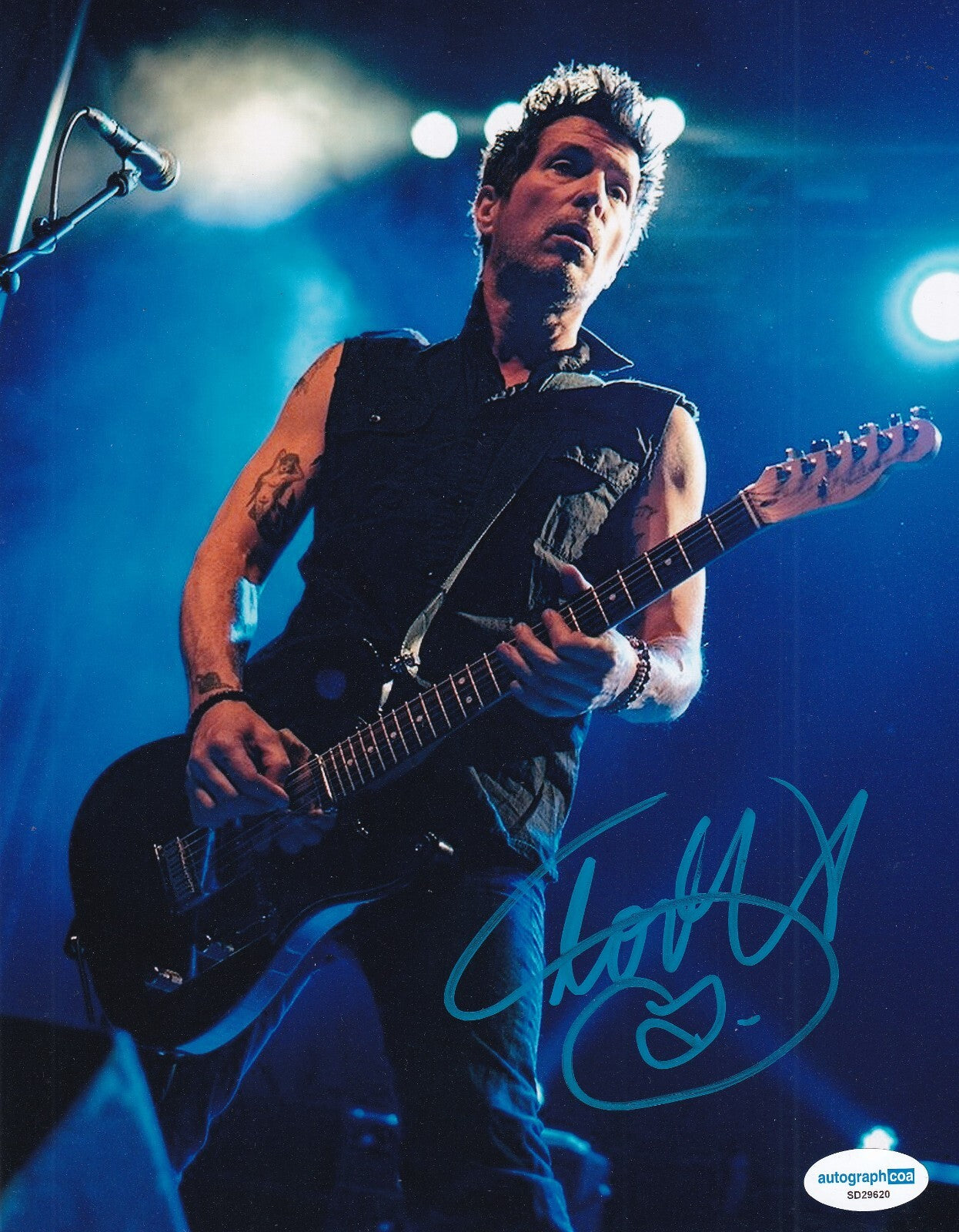 TODD MORSE signed (THE OFFSPRING) H20 music autographed 8X10 photo ACOA SD29620