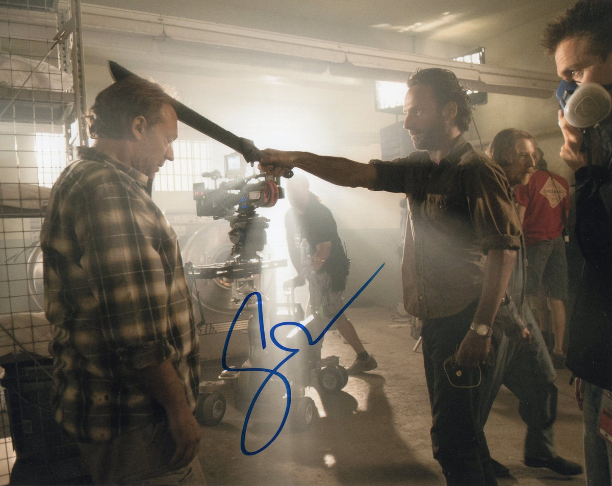 Gregory Nicotero The Walking Dead Signed 8x10 Photo w/COA Director #3