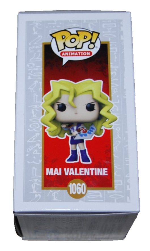 ERICA SCHROEDER signed (YU-GI-OH) Mai Valentine Funko pop #1060 BECKETT BS38060