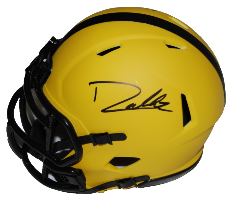 GERMIE BERNARD & DREW ALLAR signed (PITTSBURGH STEELERS) mini helmet JSA CR86254