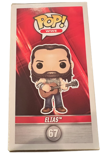 ELIAS signed (WWE) WRESTLING autographed #67 Funko Pop BECKETT BAS BH15353