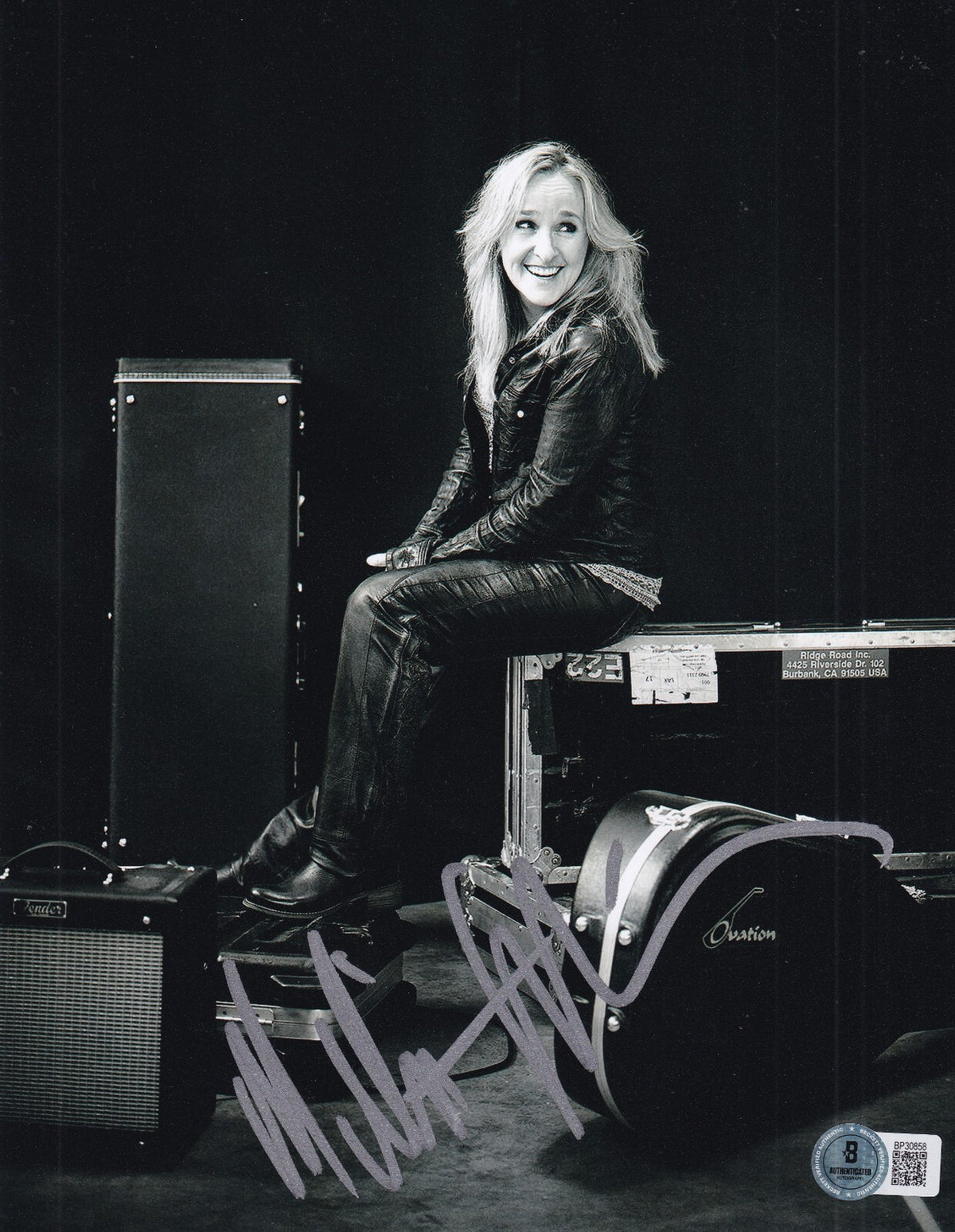 MELISSA ETHRIDGE signed (COME TO MY WINDOW) Music 8X10 photo BECKETT BP30858