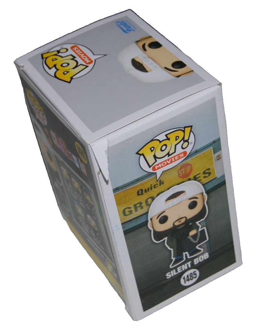 KEVIN SMITH signed (CLERKS III) #1485 Silent Bob Funko Pop BECKETT BAS BN07917