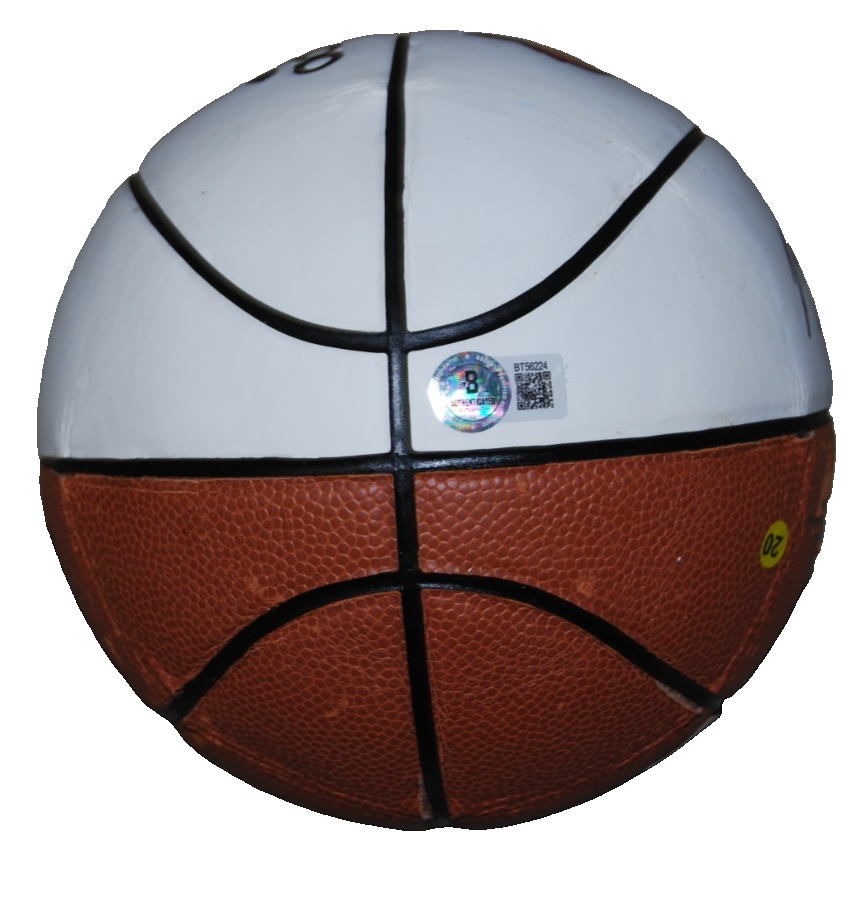 MONTREZL HARRELL signed (LOUISVILLE CARDINALS) mini basketball BECKETT BT56224