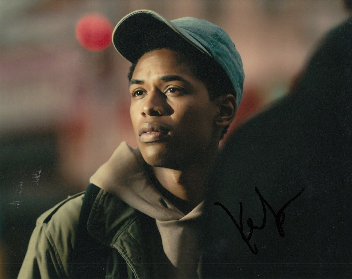 KELVIN HARRISON JR signed (ALL RISE) Movie 8x10 photo *Steve Harmon* W/COA #2