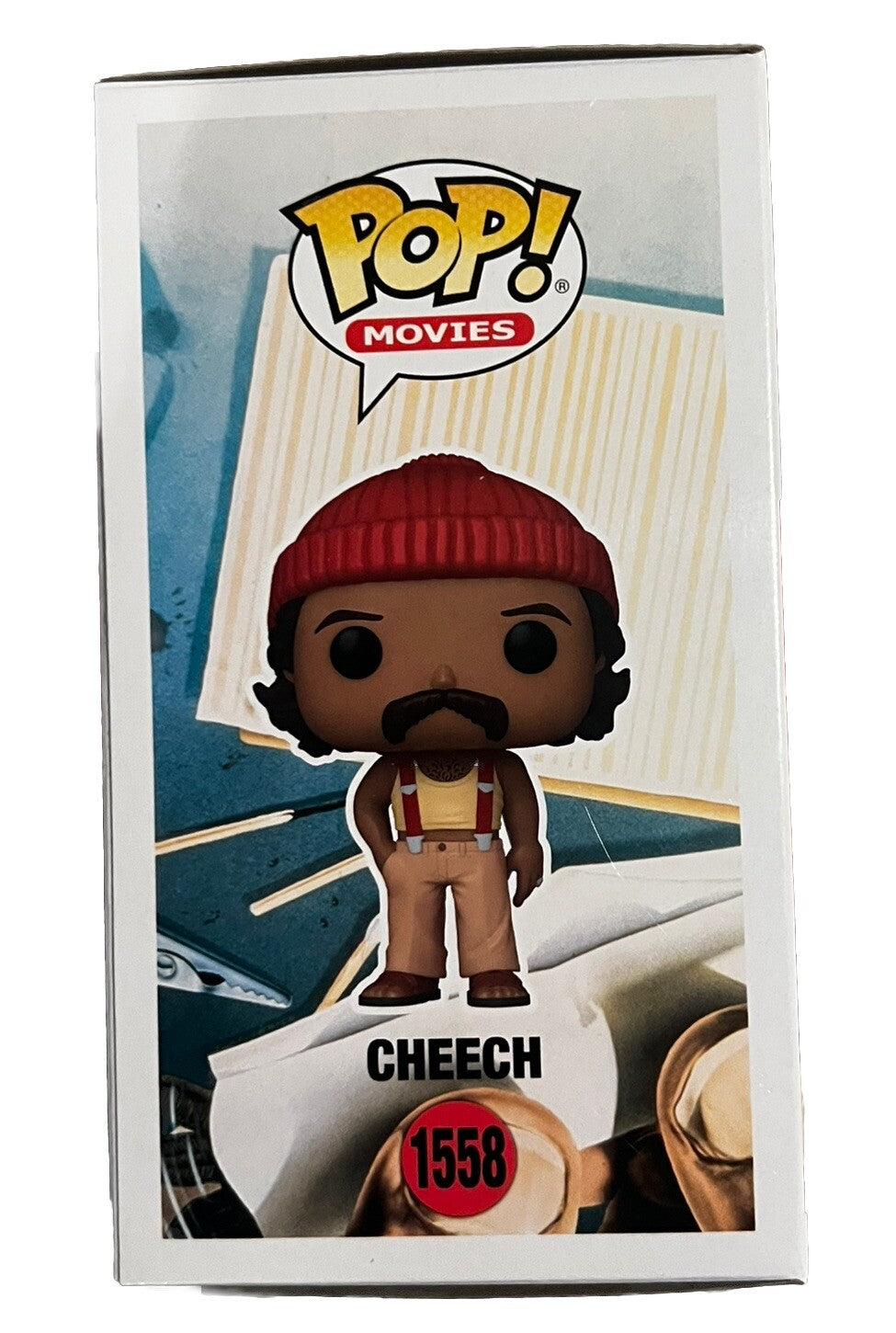 CHEECH MARIN signed  (UP IN SMOKE)  autographed Funko Movie Pop 1558 JSA AY28612