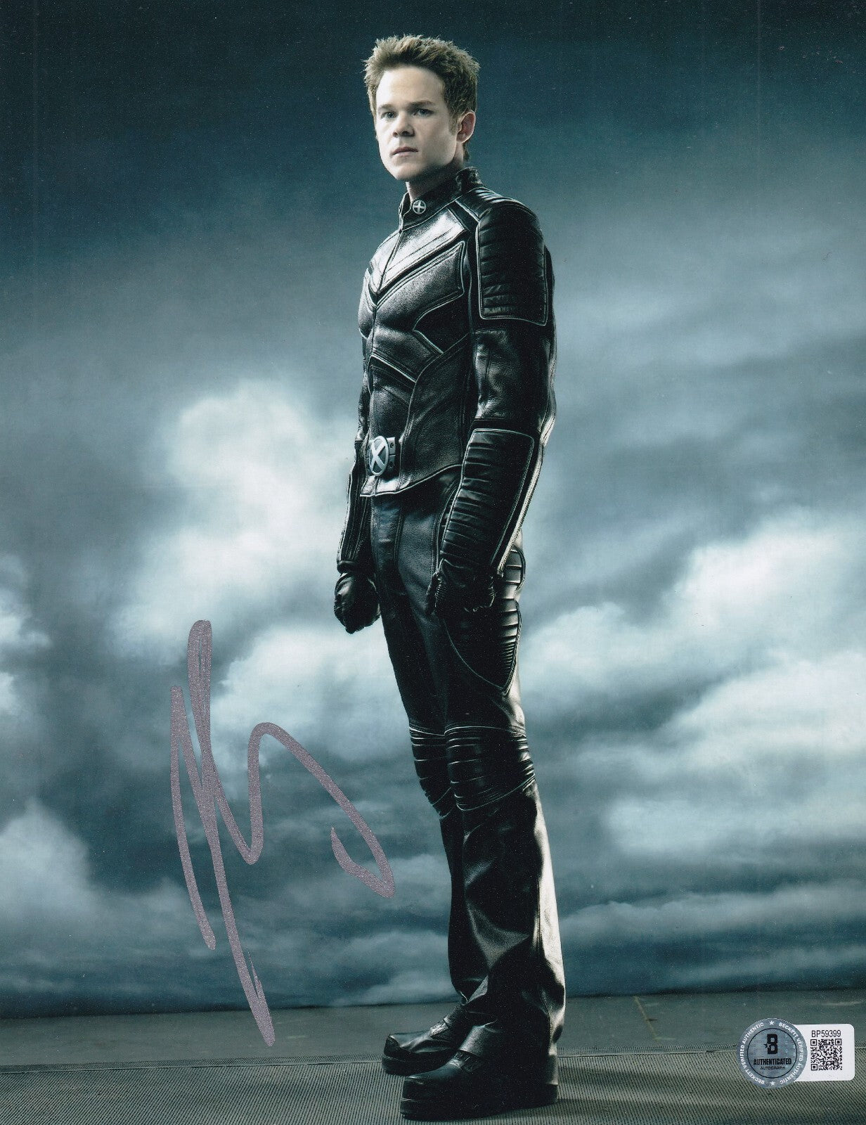 SHAWN ASHMORE signed (X-MEN) Bobby Drake Movie 8X10 photo BECKETT BAS BP59399