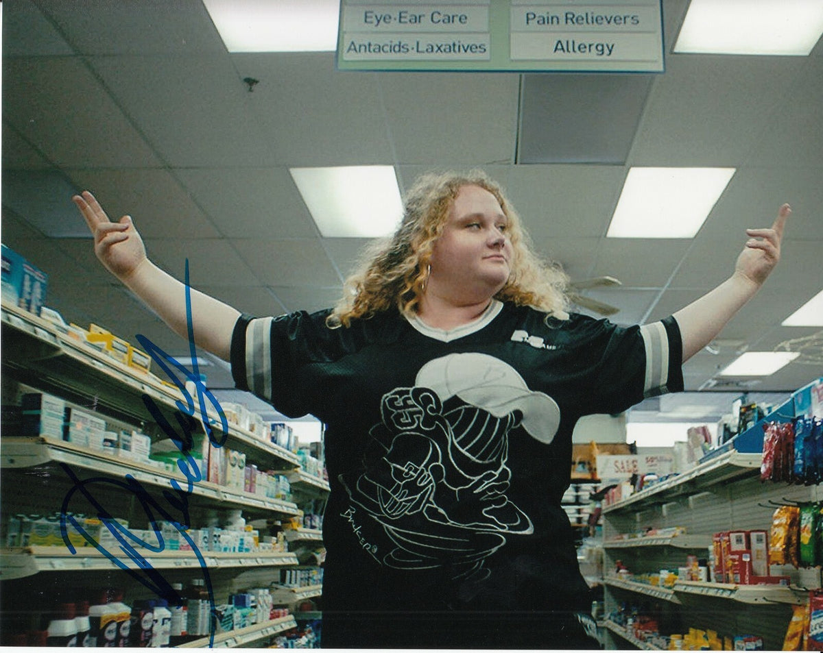 DANIELLE MACDONALD signed (PATTI CAKE$) Movie 8X10 photo autographed W/COA #1