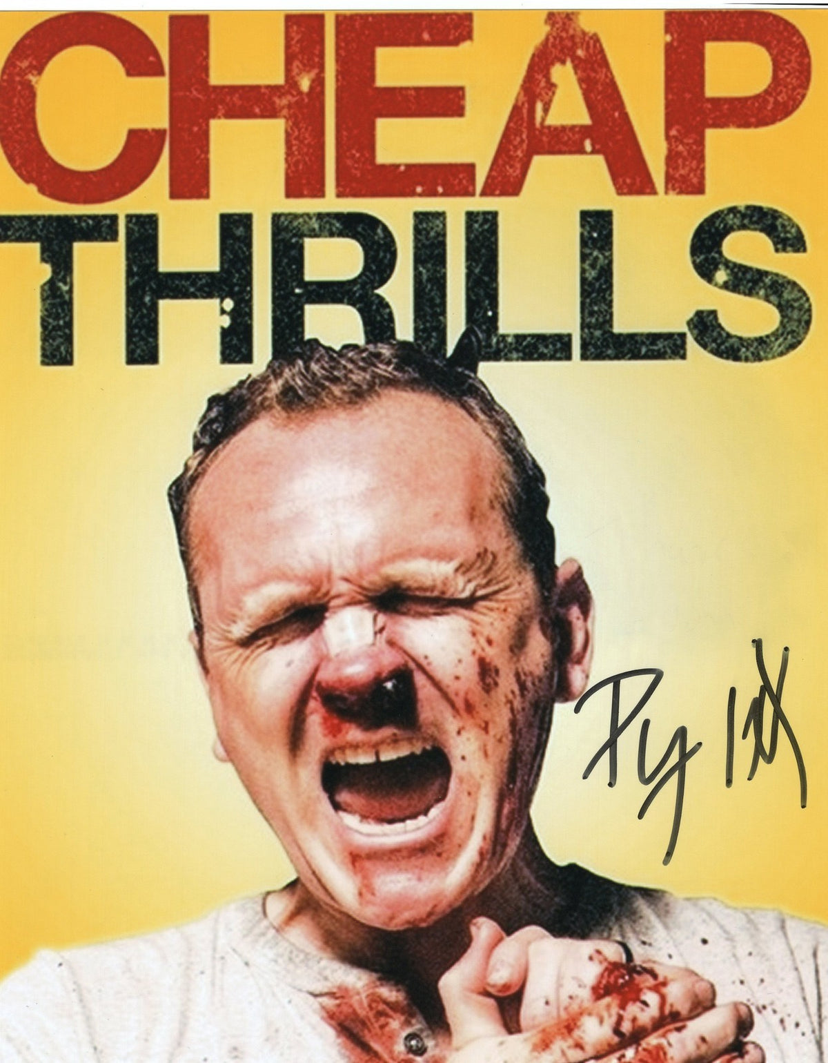 Pat Healy Cheap Thrills Craig Daniels Signed 8x10 Photo w/COA