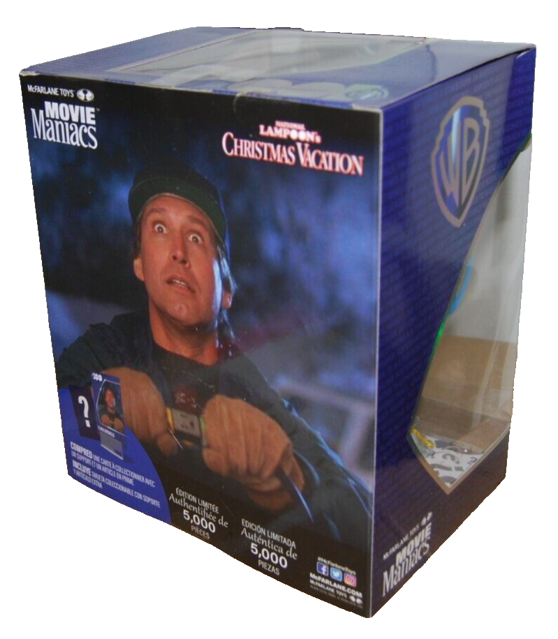 CHEVY CHASE signed (CHRISTMAS VACATION) Griswold McFarlane LTD 5000 JSA AS03282