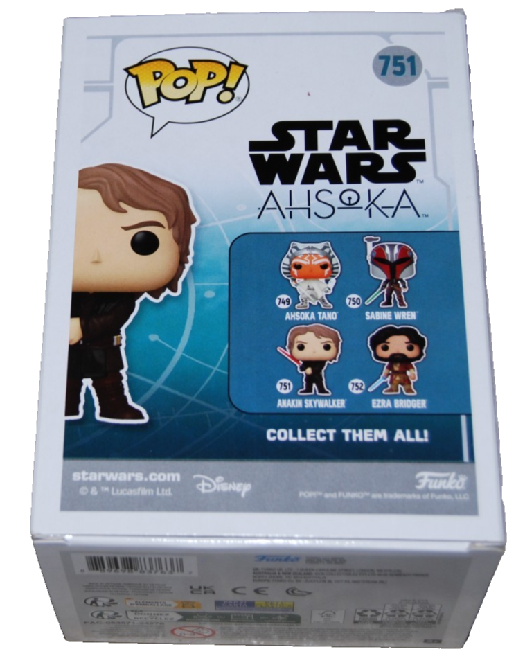 HAYDEN CHRISTENSEN signed (STAR WARS) #571 Anakin Funko Pop BECKETT BU41128
