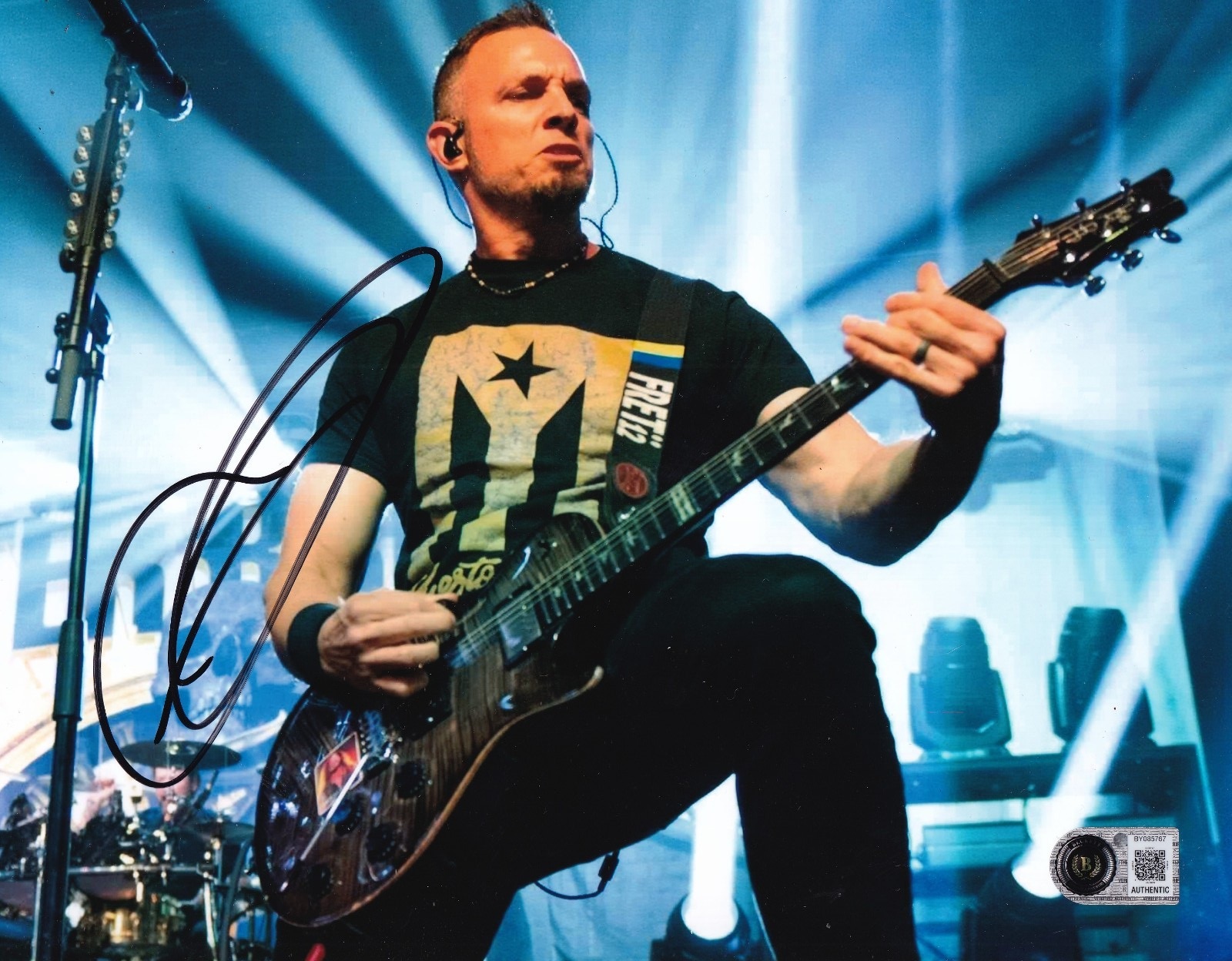 MARK TREMONTI signed (CREED ALTER BRIDGE) Guitarist 8X10 photo BECKETT B7085767