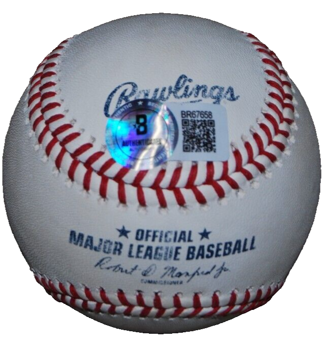 NATE PEARSON signed (CHICAGO CUBS) 2019 FUTUTES GAME baseball BECKETT BR67658