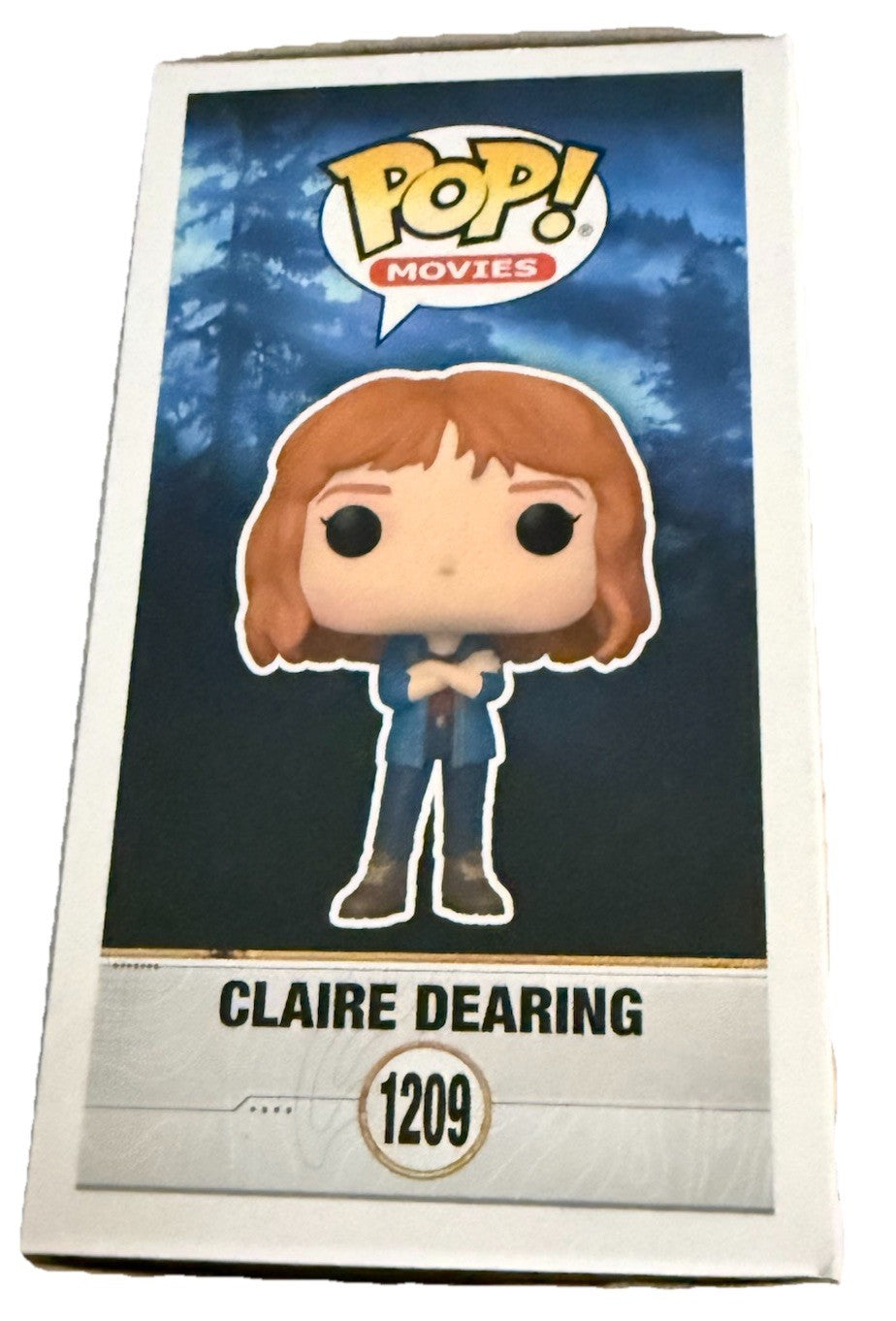 BRYCE DALLAS HOWARD signed (JURASSIC PARK) Funko Pop #1209 BECKETT BAS BS60026