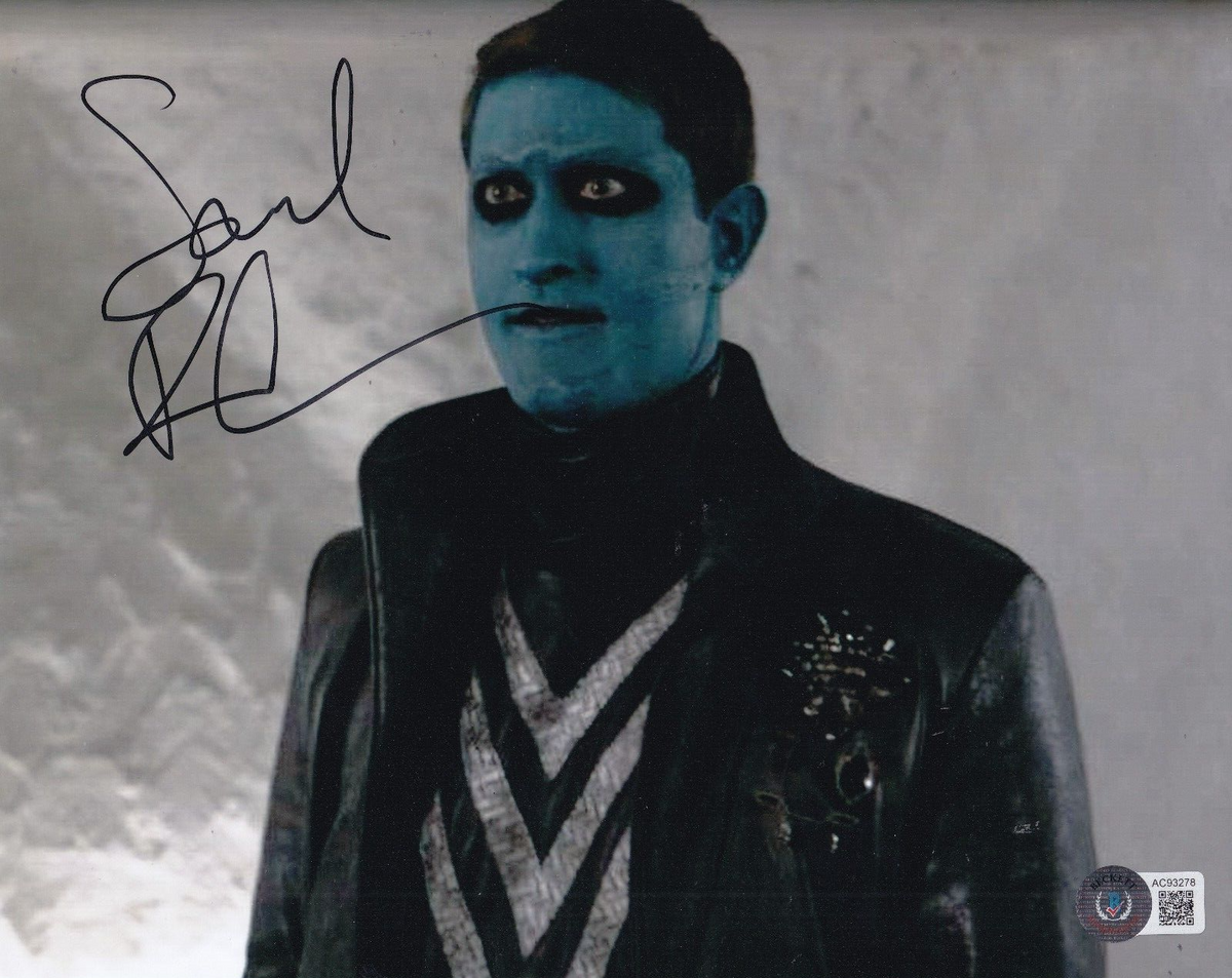 SAMUEL ROUKIN signed (AGENTS OF S.H.I.E.L.D.) Faulnak 8x10 photo BECKETT AC93278