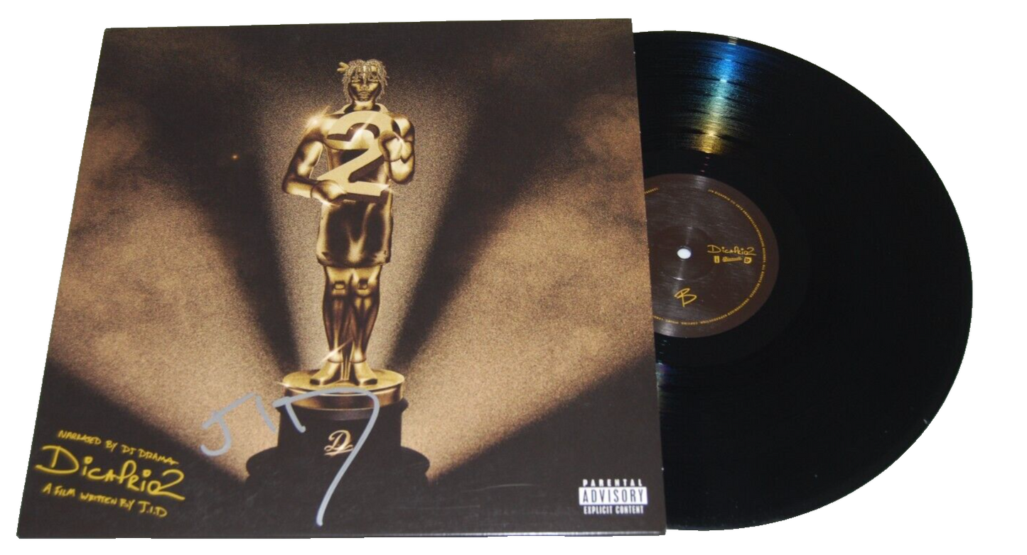 JID signed (DICAPRIO 2) Off Deez Vinyl Record Album LP BECKETT BAS BN71181
