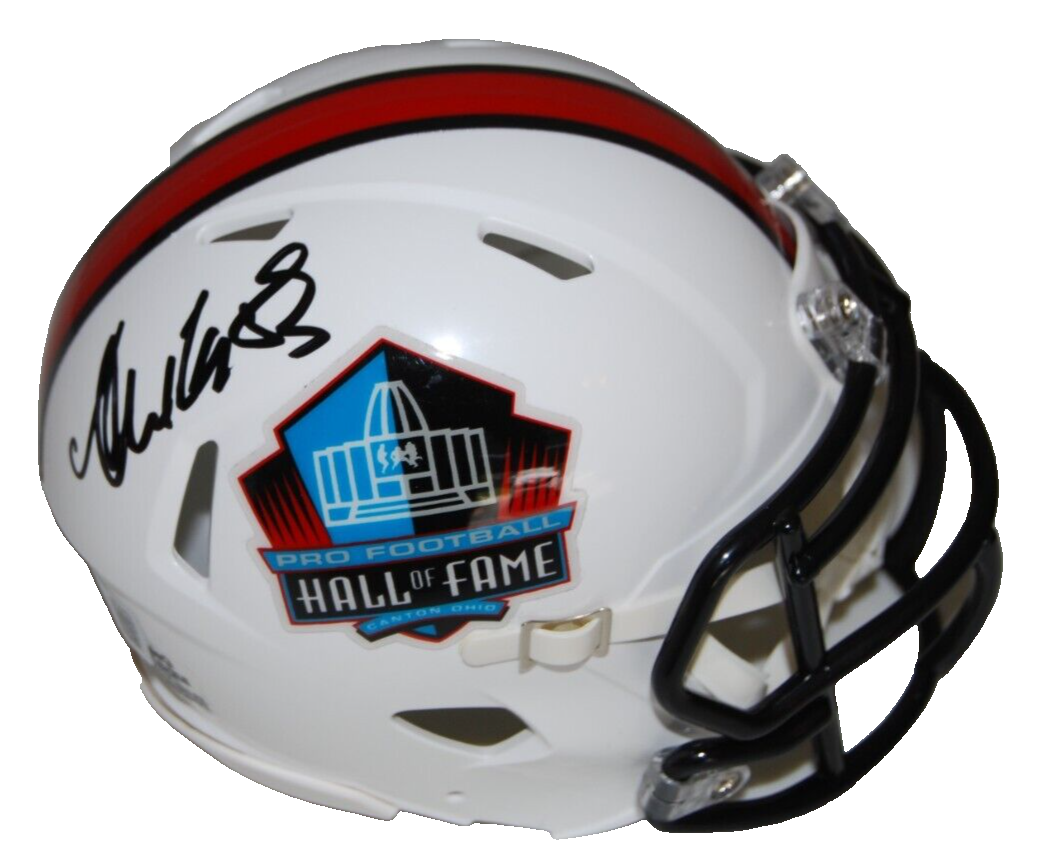 ANDRE REED signed (HALL OF FAME)  Bills mini football helmet BECKETT BP30453