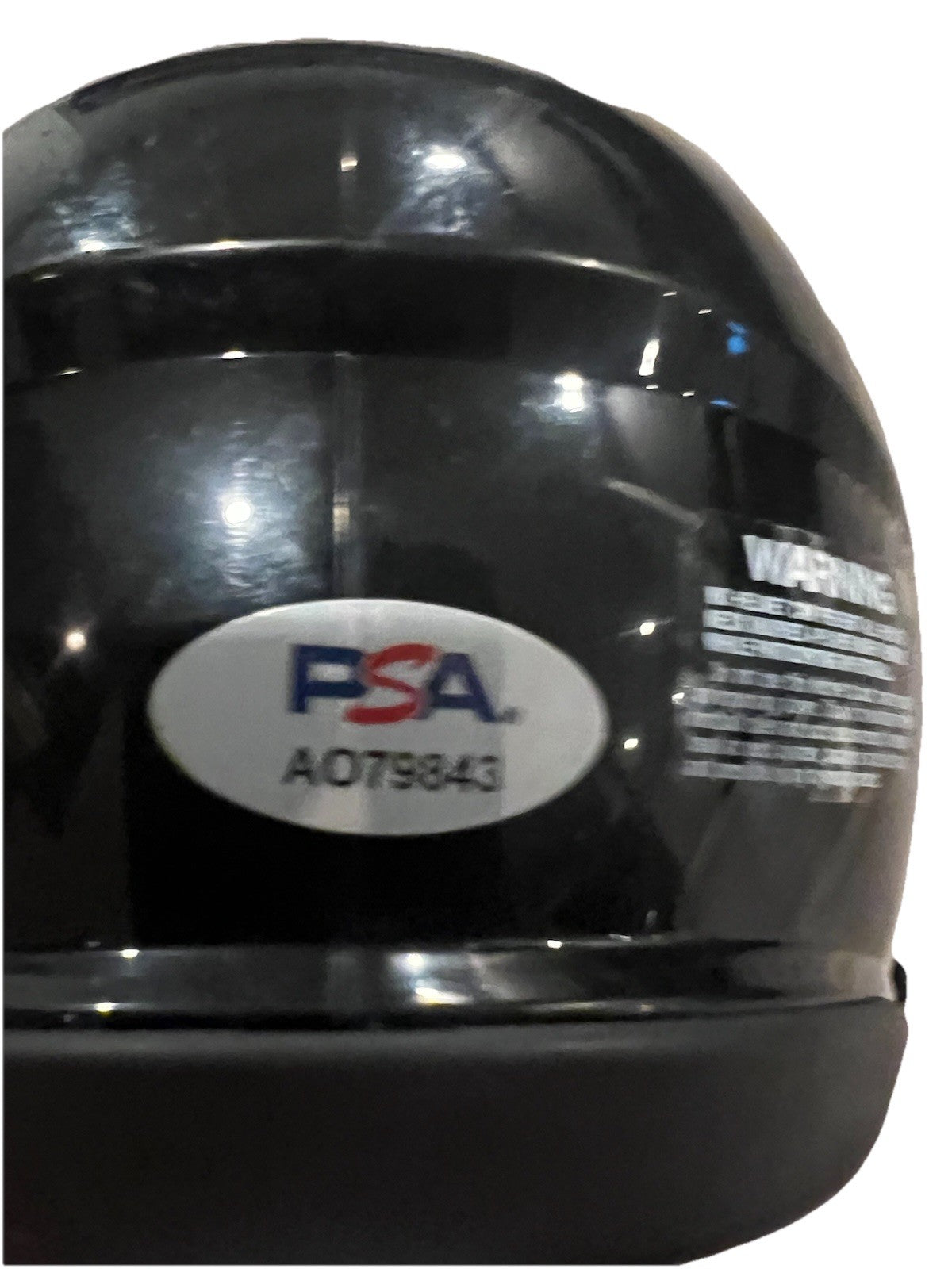 NATE MARSHALL signed (MICHIGAN WOLVERINES) mini football helmet PSA/DNA AO79843