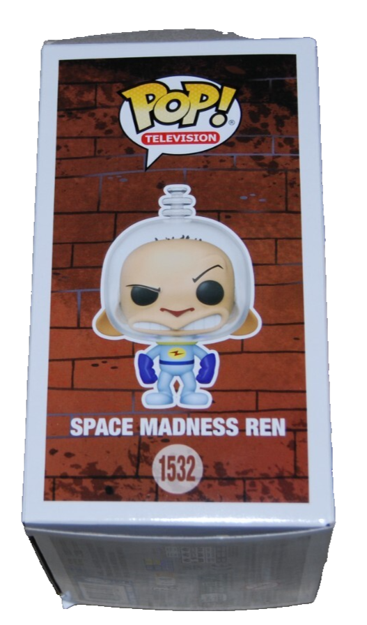 BOB CAMP signed (REN & STIMPY) Space Madness Ren Funko pop #1532 BECKETT BS38064