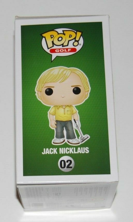 JACK NICKLAUS signed (FUNKO POP) Golden Bear PGA *AUGUSTA* BECKETT BAS 