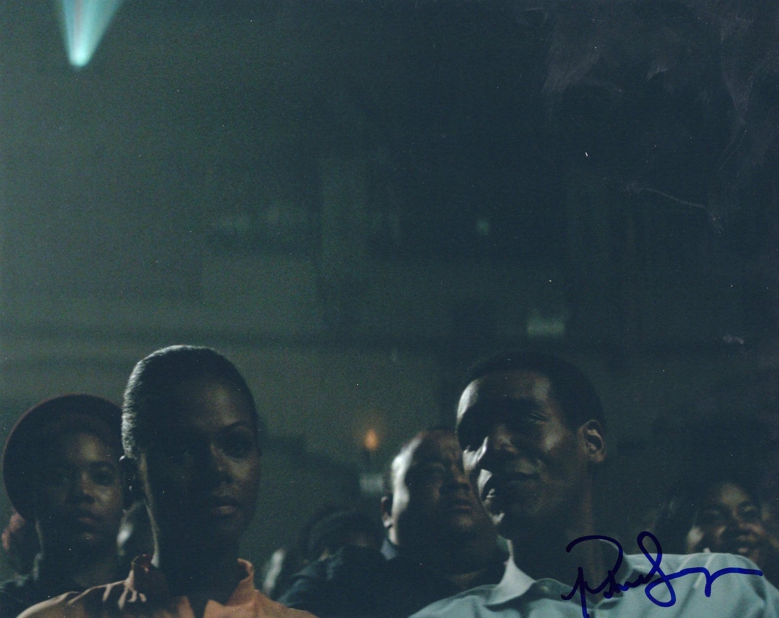 Parker Sawyers signed Southside with You 8x10 Photo w/COA Barack Obama #1