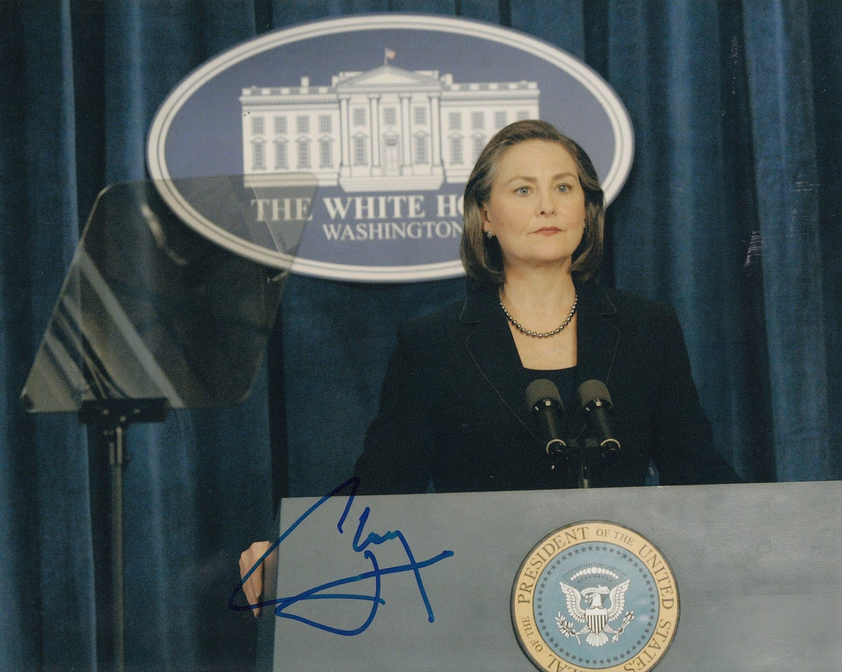 CHERRY JONES signed (24) 8X10 photo *President Allison Taylor* W/COA #2