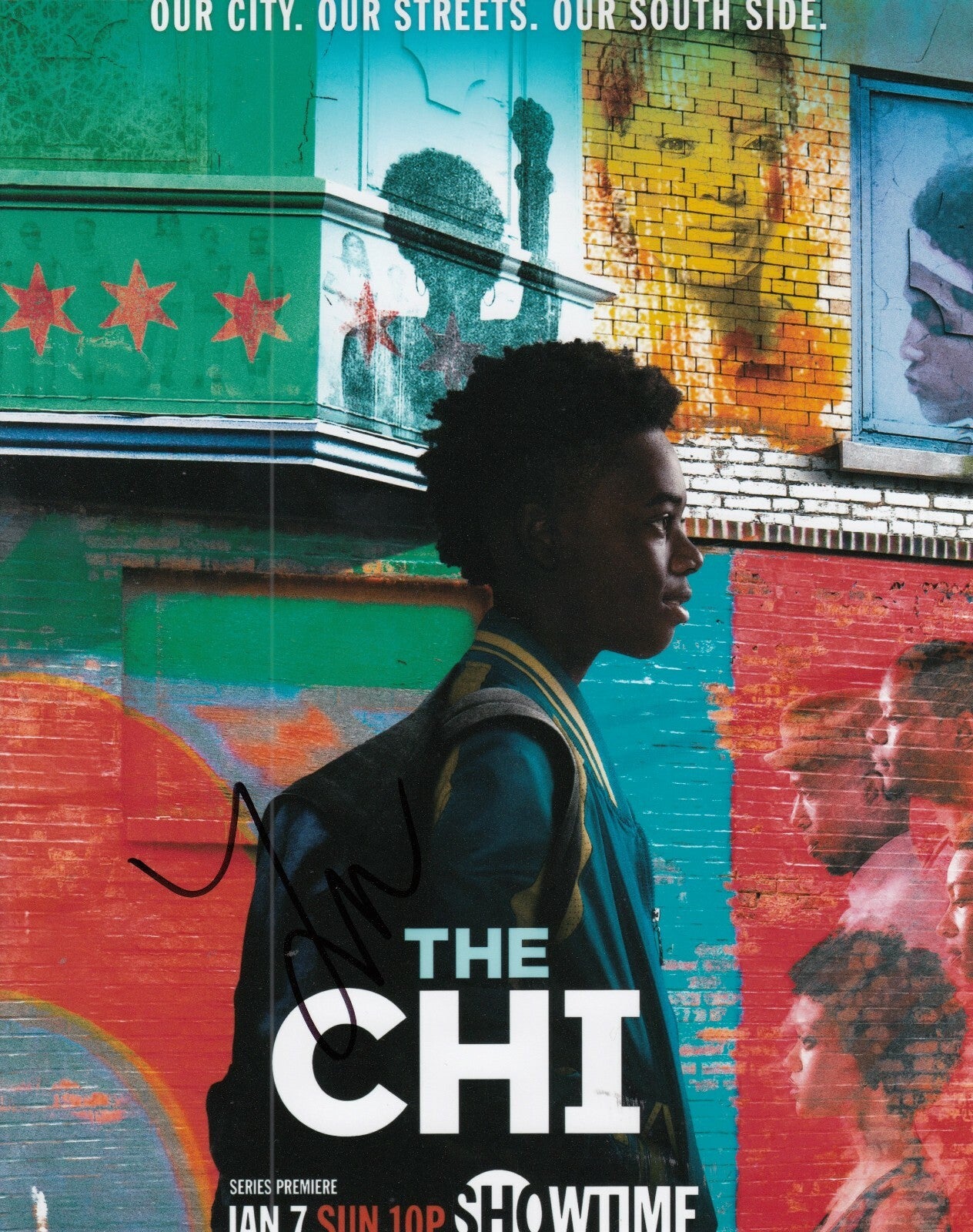 LENA WAITHE signed (THE CHI) *CHICAGO* WRITER PRODUCER 8X10 photo W/COA #LW4