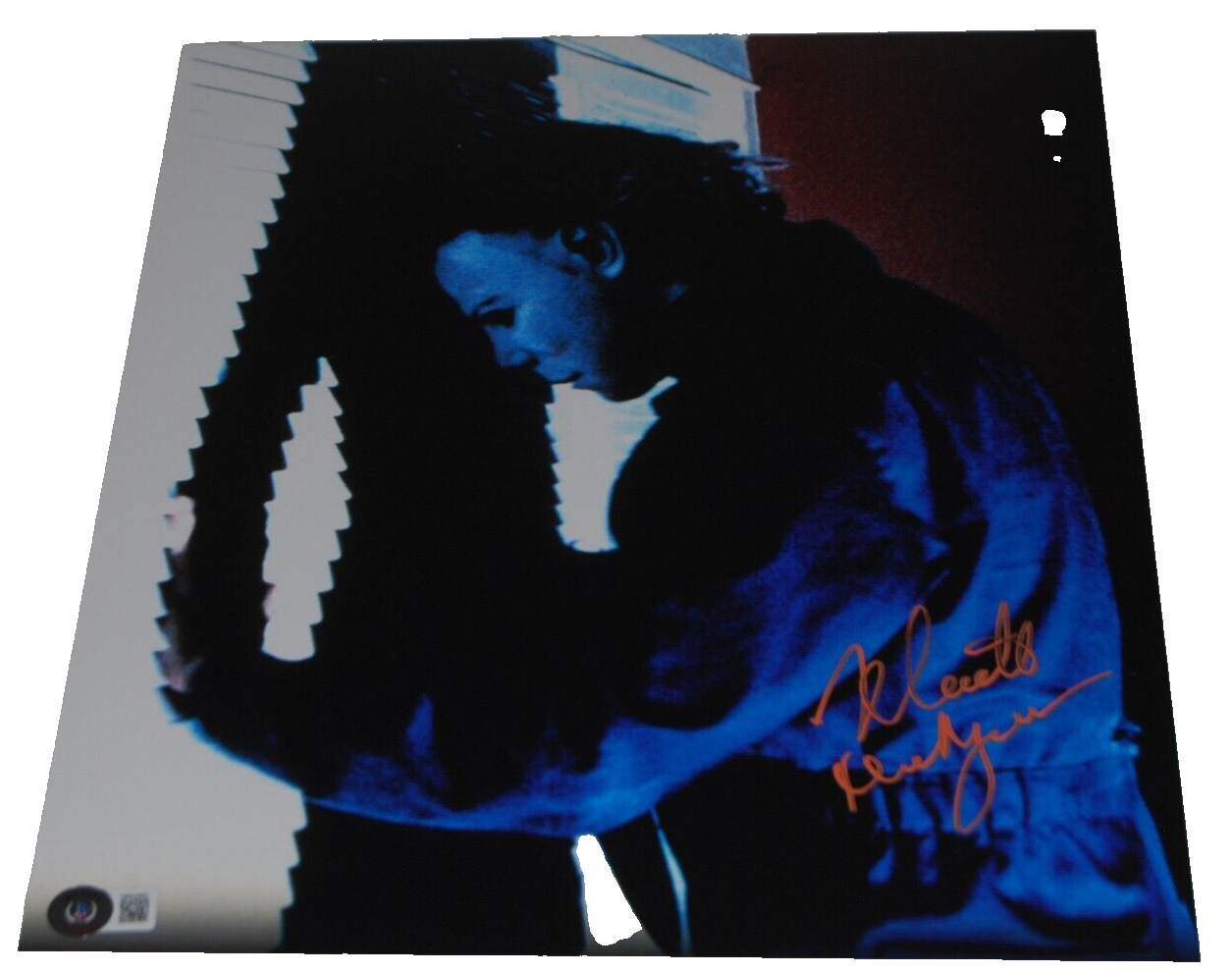 NICK CASTLE signed (HALLOWEEN) Movie 11X14 Michael Myers BECKETT BAS 1W002693