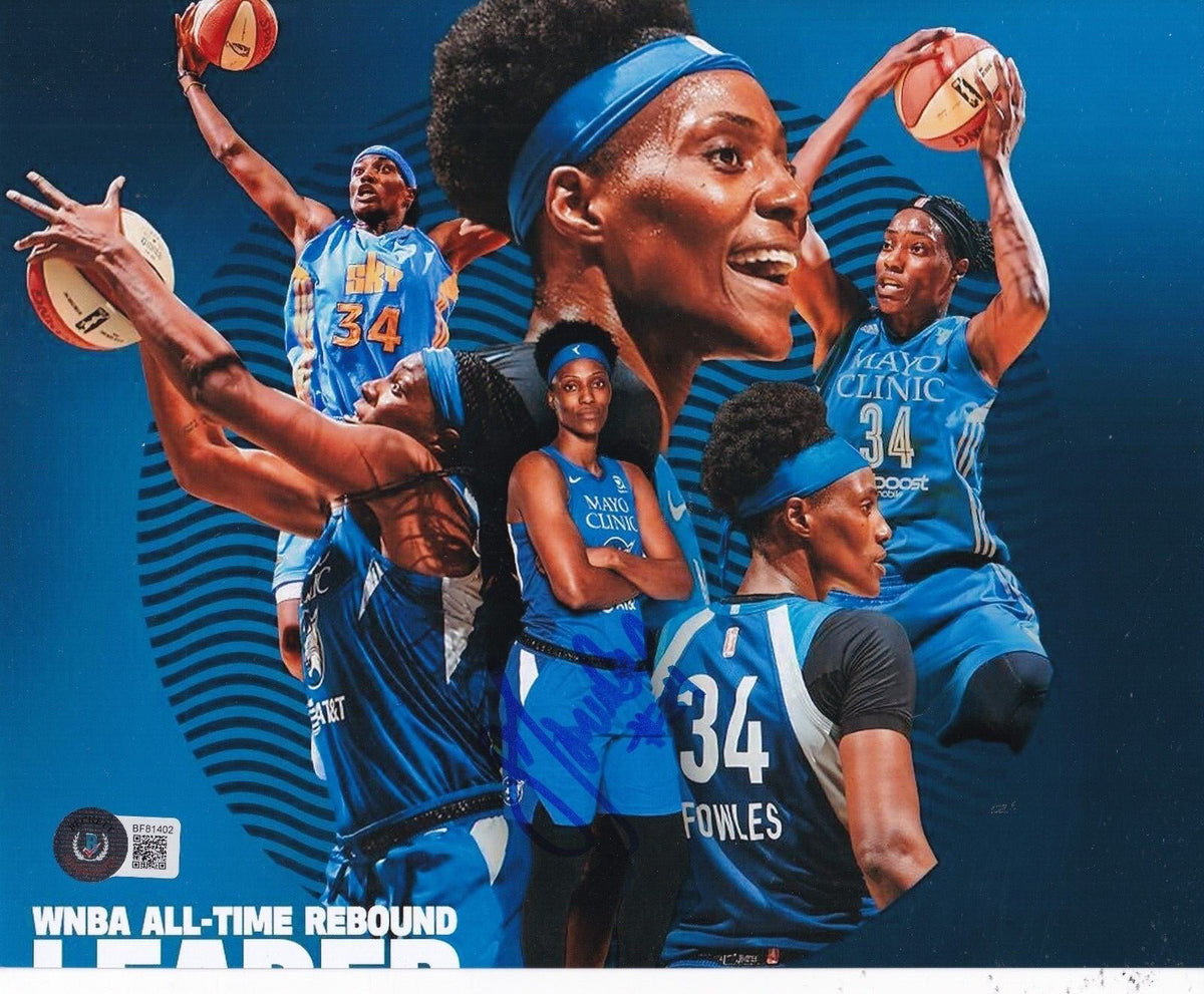 SYLVIA FOWLES signed (MINNESOTA LYNX) WNBA basketball 8X10 photo BECKETT BF81402