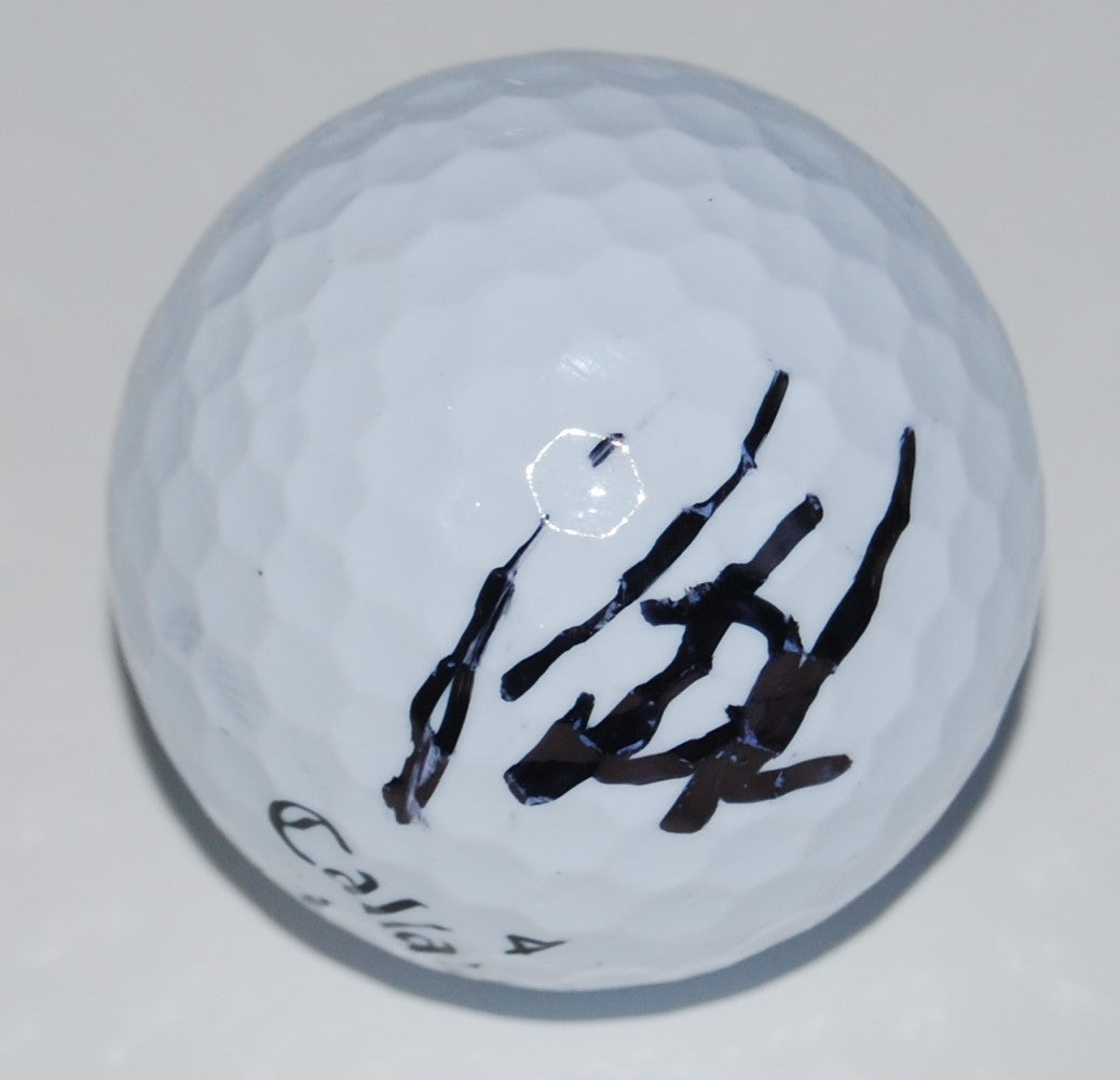 PATRICK REED signed (PGA GOLF BALL) *RYDER PRESIDENT CUP* W/COA MASTERS
