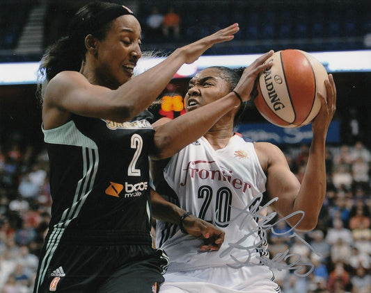 ALEX BENTLEY signed (CONNECTICUT SUN) PENN STATE  Basketball 8X10 photo W/COA #2