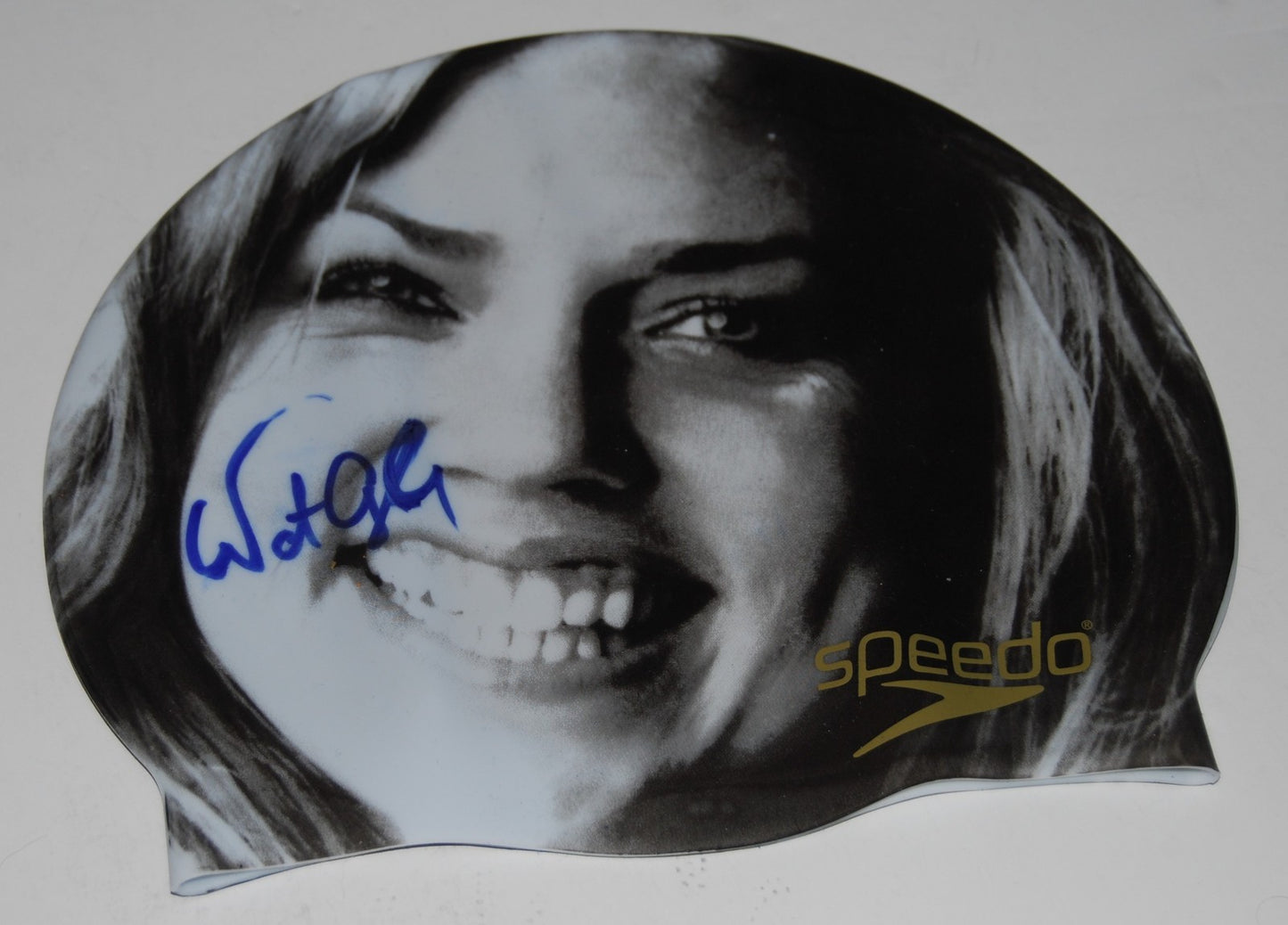 NATALIE COUGHLIN signed (TEAM USA SWIMMING) SPEEDO SWIM CAP W/COA *BEIJING 2008*