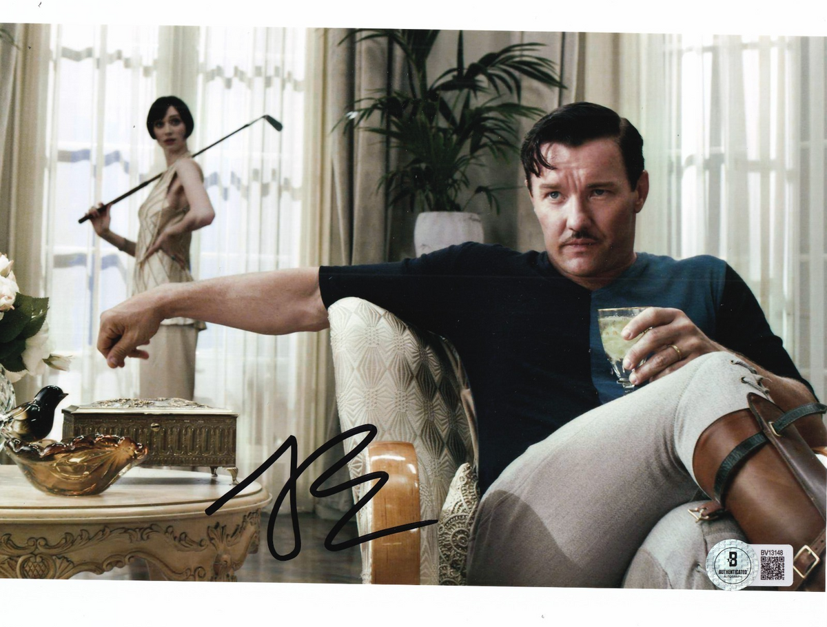 JOEL EDGERTON signed (THE GREAT GATSBY) Movie 8X10 photo BECKETT BAS BV13148