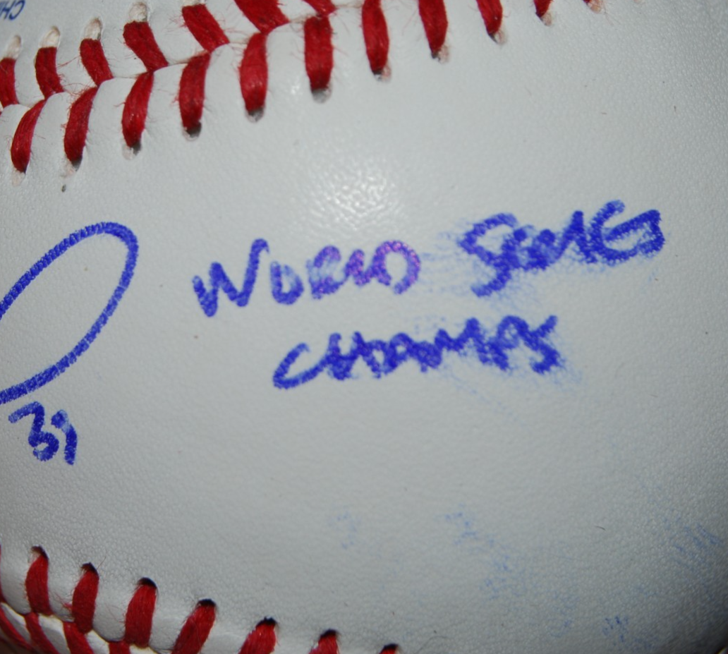 JASON HAMMEL signed (CHICAGO CUBS) ML Minor League baseball BECKETT BW54320