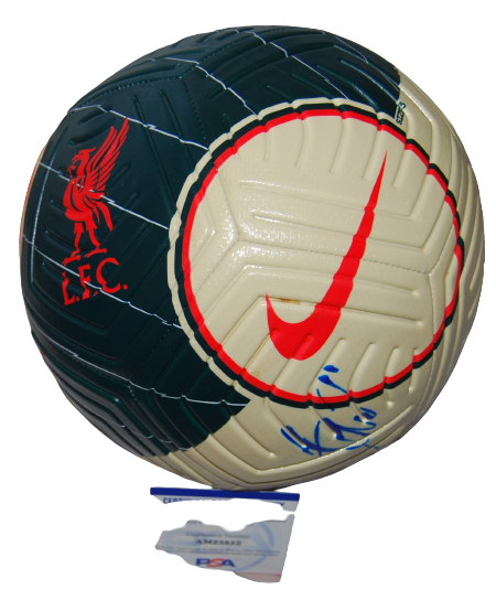 XHERDAN SHAQIRI signed (LIVERPOOL FC) Nike Soccer ball PSA/DNA AM23852