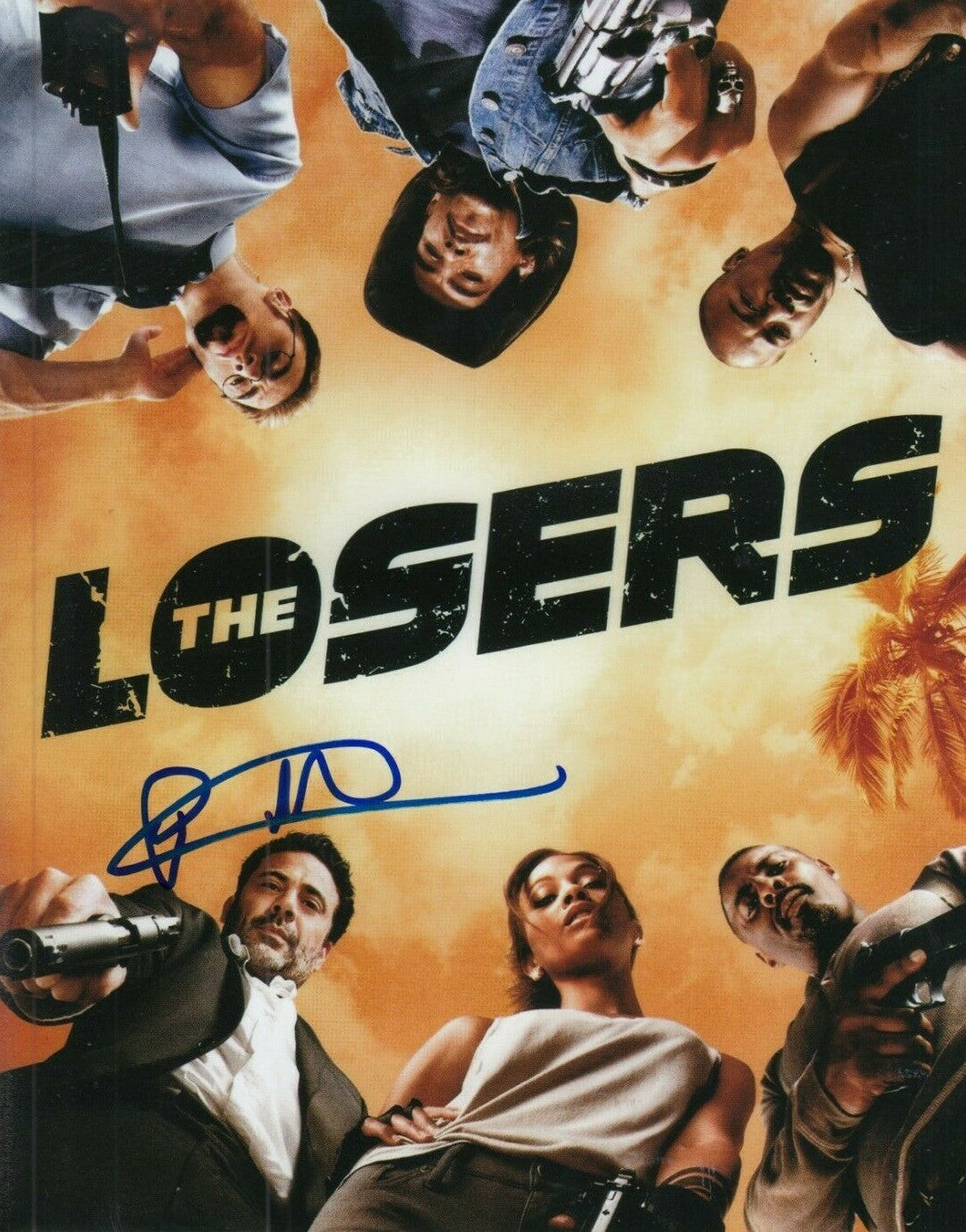 PETER MACDISSI signed (THE LOSERS) MOVIE autograph 8X10 photo *Vikram* W/COA #2