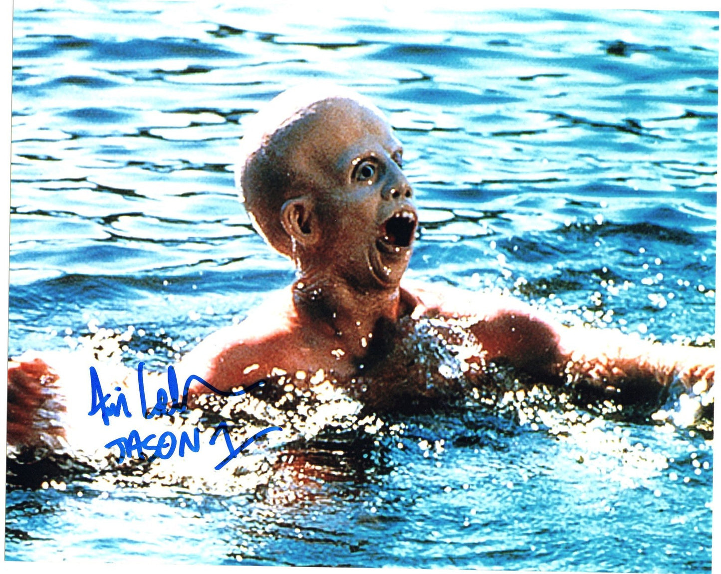 Ari Lehman Friday The 13th Movie Jason Signed 8x10 Photo w/COA #1