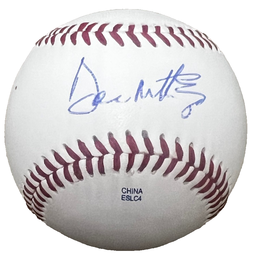 DON MATTINGLY signed (NEW YORK YANKEES) Minor League baseball BECKETT BT78150