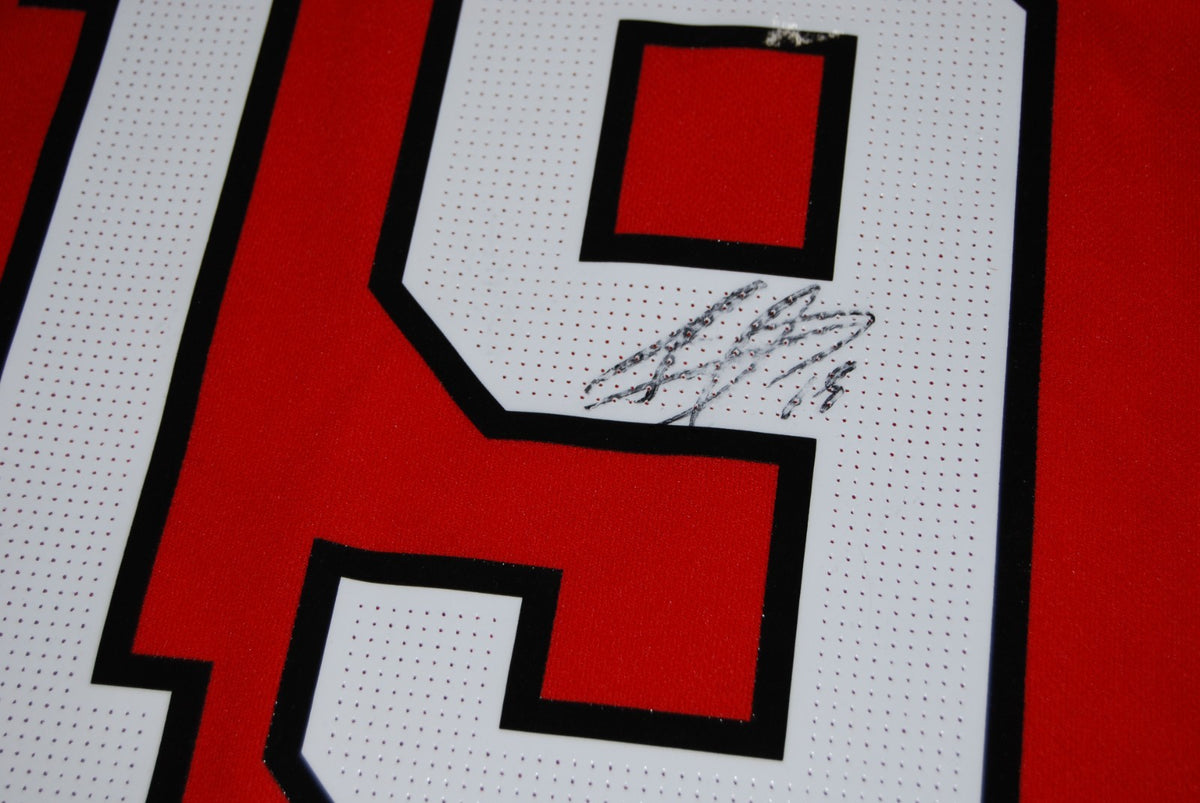 JONATHAN TOEWS signed CHICAGO BLACKHAWKS Practice hockey jersey BECKETT BW61056