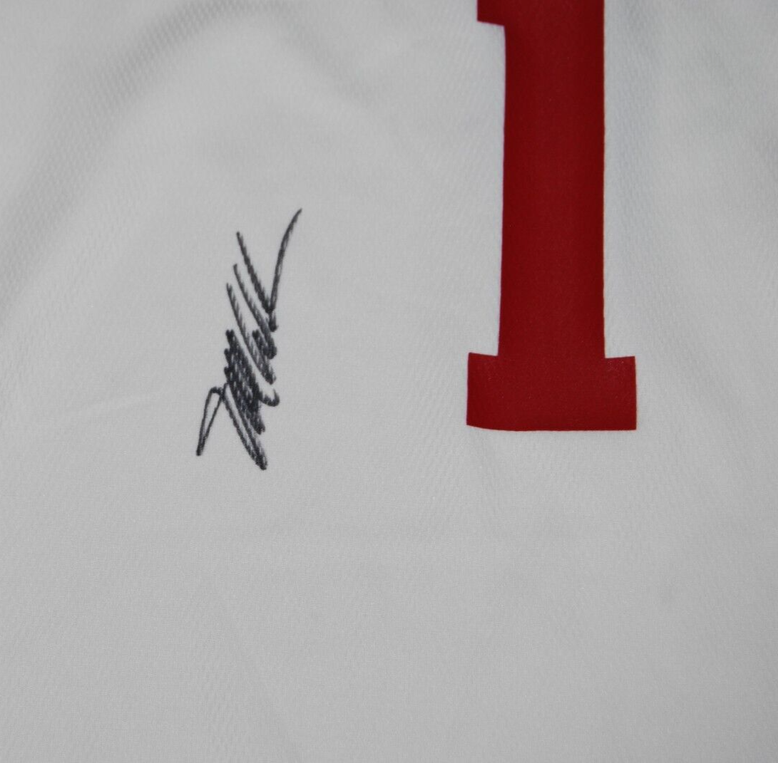 MIKE WOODSON signed (INDIANA HOOSIERS) ADIDAS basketball jersey BECKETT BP89892
