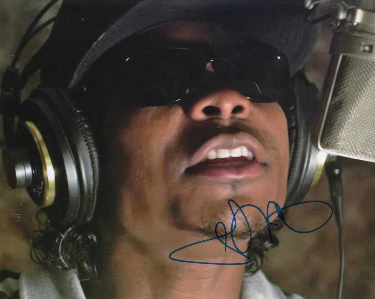 JASON MITCHELL signed (STRAIGHT OUTTA COMPTON) EASY-E 8X10 photo W/COA NWA #4